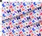 Modern Butterfly Butterflies Whimsical Insects Bugs Purple Blue Pink Watercolor Modern Custom Printed Fabric by Spoonflower Various Fabrics by the Yard or Fat Quarter